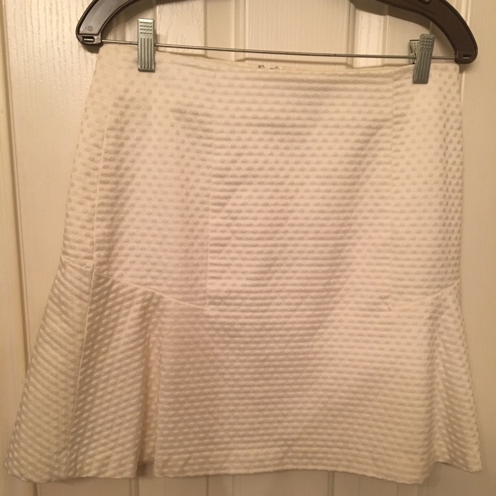 Ann Taylor mini flare skirt